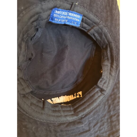 Ft. Lauderdale Beach DMR Classic Headwear Navy Blue Bucket Hat L/XL 100% Cotton - Picture 4 of 4